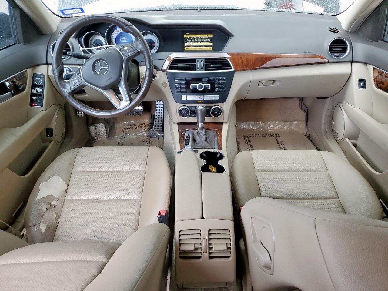 2012 Mercedes-Benz C 250 VIN: WDDGF4HB5CR222940 Lot: 81043665