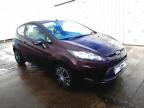 2009 FORD FIESTA STYLE  82 1.25 STYLE 3DR [82] for sale at Copart WHITBURN