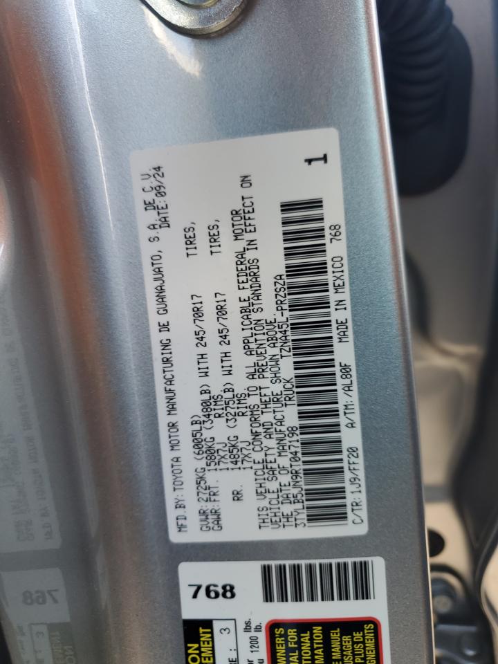 2024 Toyota Tacoma Double Cab VIN: 3TYLB5JN9RT047198 Lot: 80546645