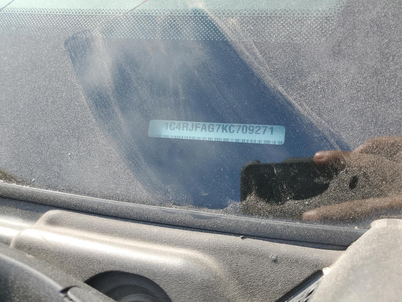 2019 Jeep Grand Cherokee Laredo VIN: 1C4RJFAG7KC709271 Lot: 80030235