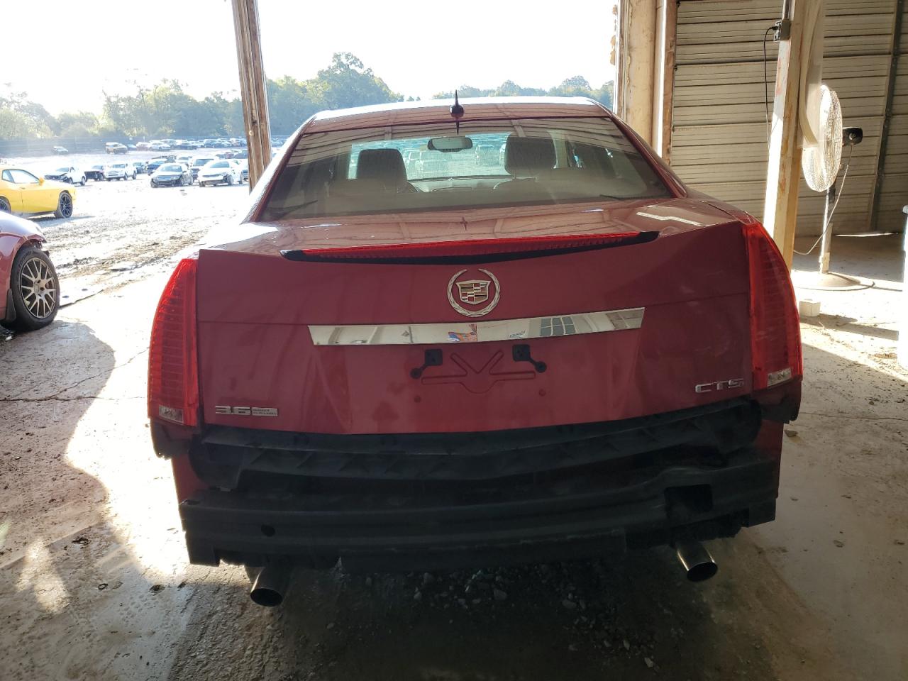 2008 Cadillac Cts Hi Feature V6 VIN: 1G6DP57VX80121337 Lot: 80550845