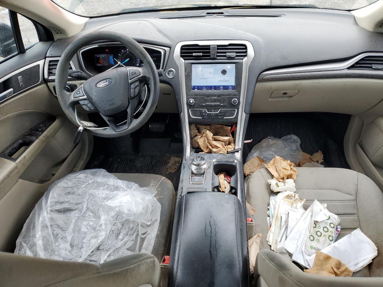 2020 Ford Fusion Se VIN: 3FA6P0T95LR257228 Lot: 81797935