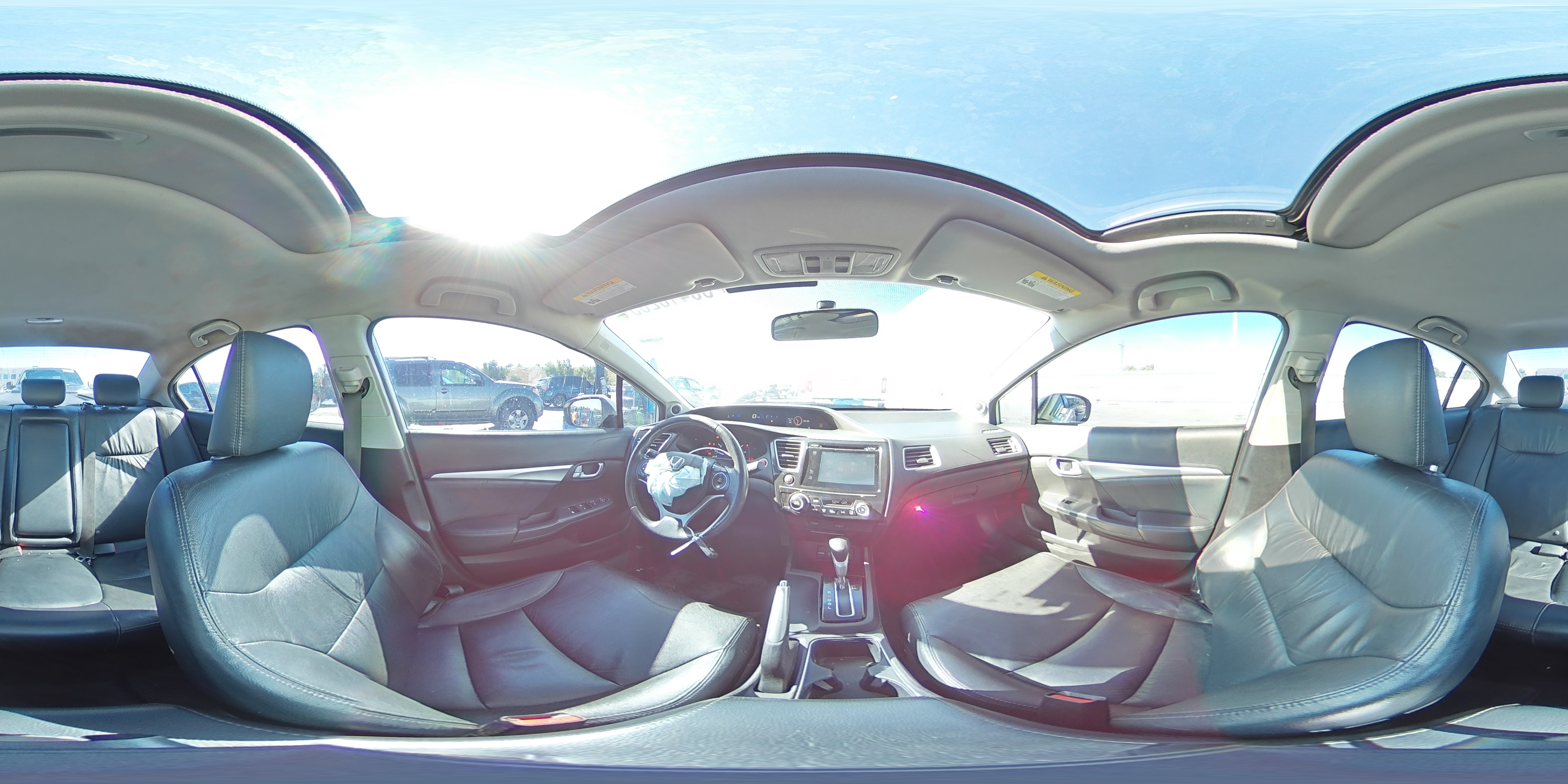 2014 Honda Civic Exl VIN: 19XFB2F90EE008281 Lot: 80410265