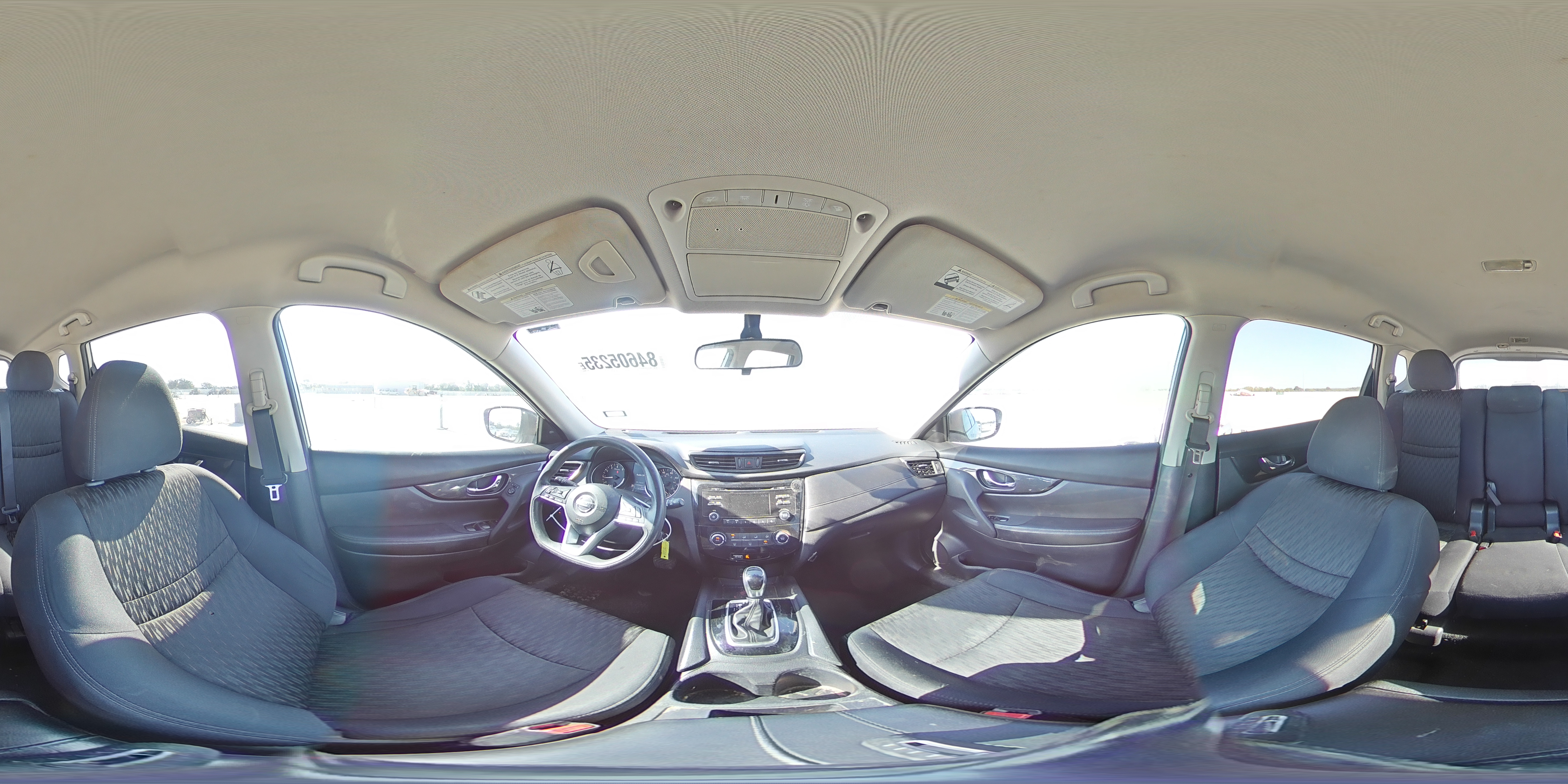 2017 Nissan Rogue S VIN: 5N1AT2MT7HC863136 Lot: 84605235