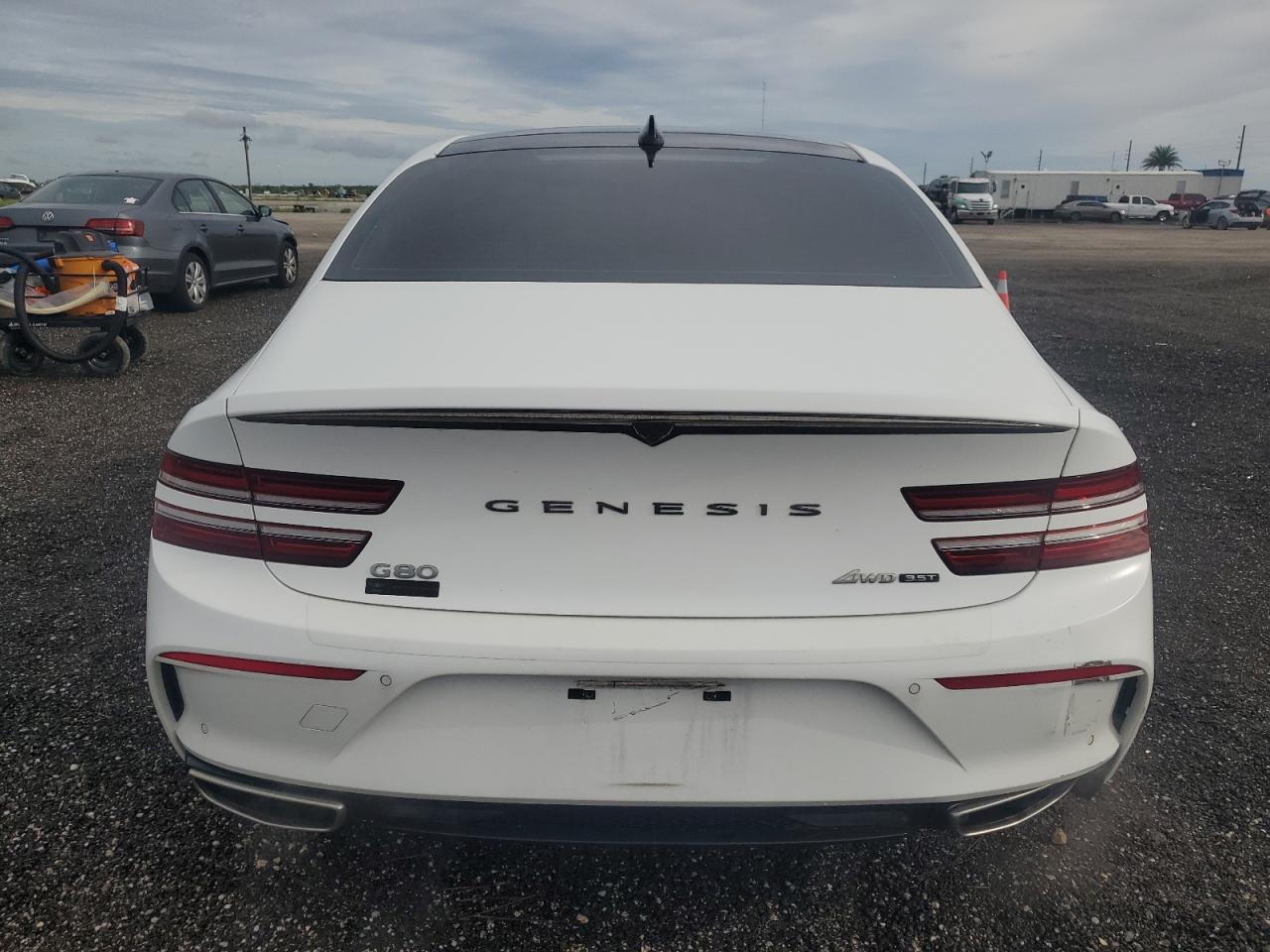 2022 Genesis G80 Sport Prestige VIN: KMTGB4SD6NU113565 Lot: 81100335