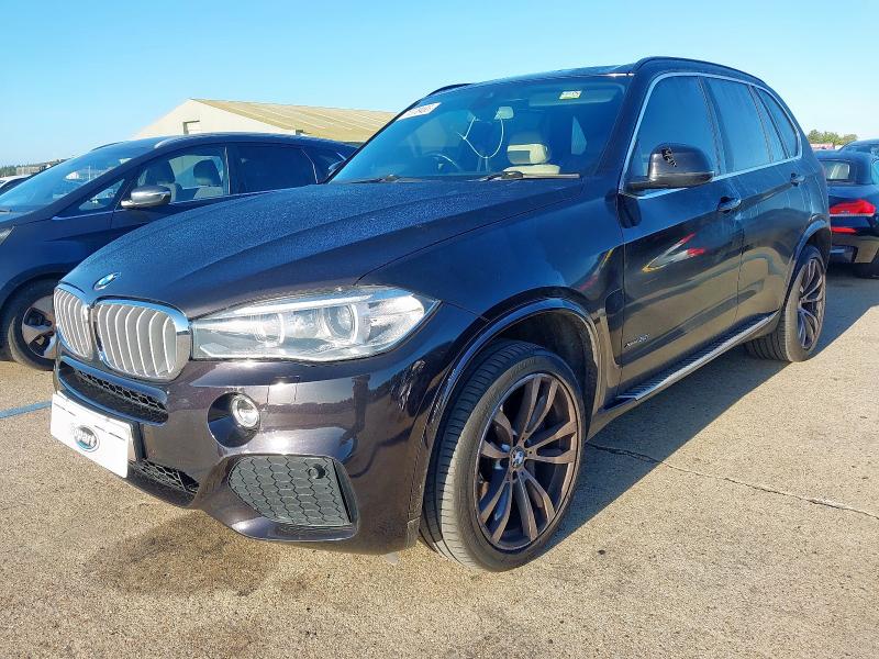 2015 BMW X5 XDRIVE50I SE AUTO  for sale at Copart NEWBURY