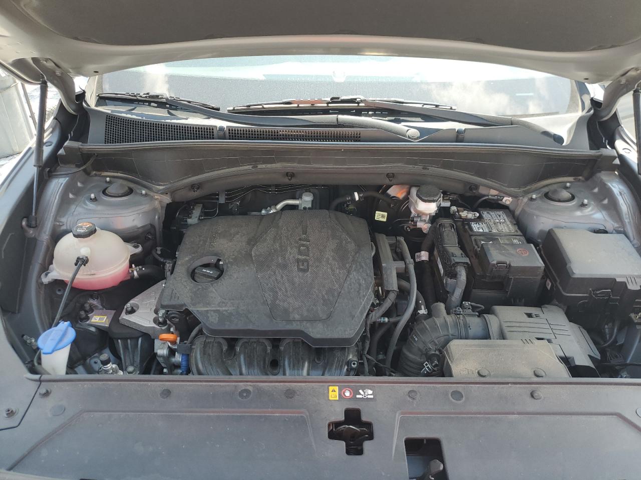 2021 Hyundai Santa Fe Sel VIN: 5NMS2DAJ8MH349947 Lot: 80290135