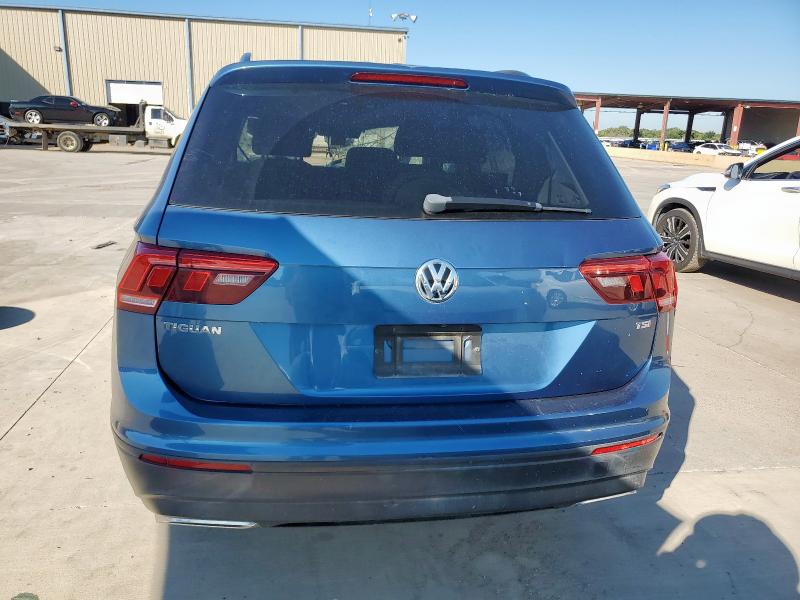  VOLKSWAGEN TIGUAN 2018 Синий