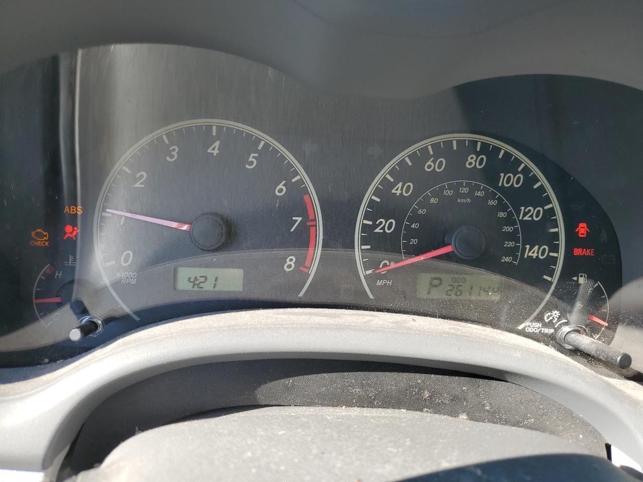 2009 Toyota Corolla Base VIN: JTDBL40E199056962 Lot: 81749905