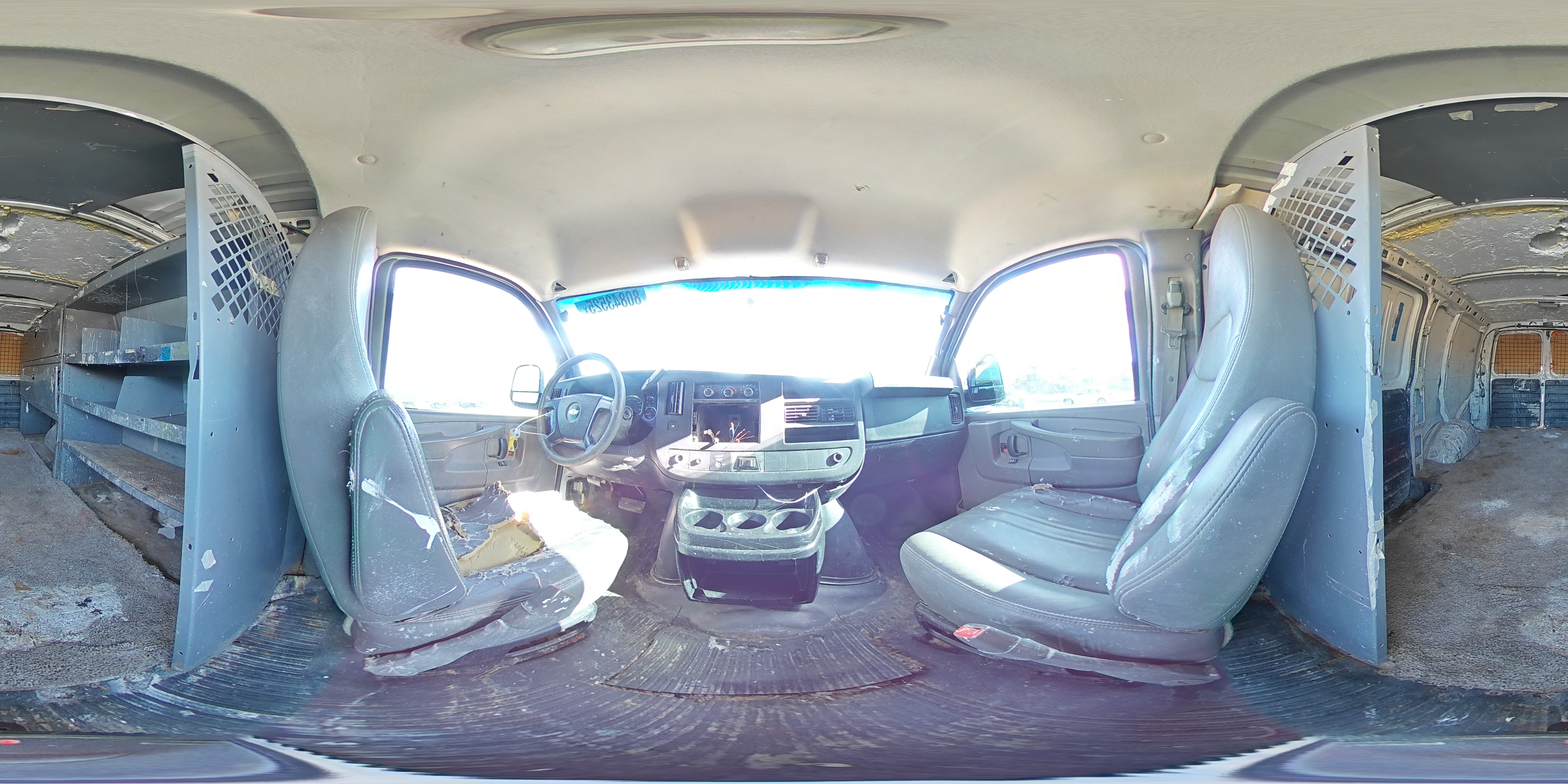 2014 Chevrolet G2500 Chevy Express VIN: 1GCWGFCA8E1159038 Lot: 80843525