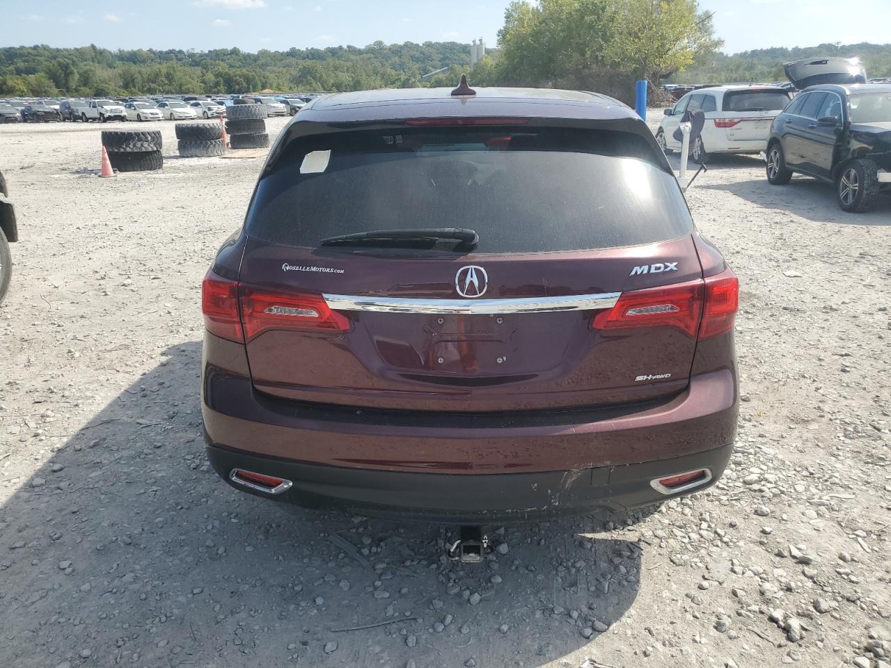 2016 Acura Mdx VIN: 5FRYD4H26GB035138 Lot: 84830045