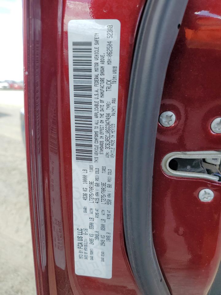 2016 Ram 2500 St VIN: 3C6UR5CJ0GG347494 Lot: 70755895