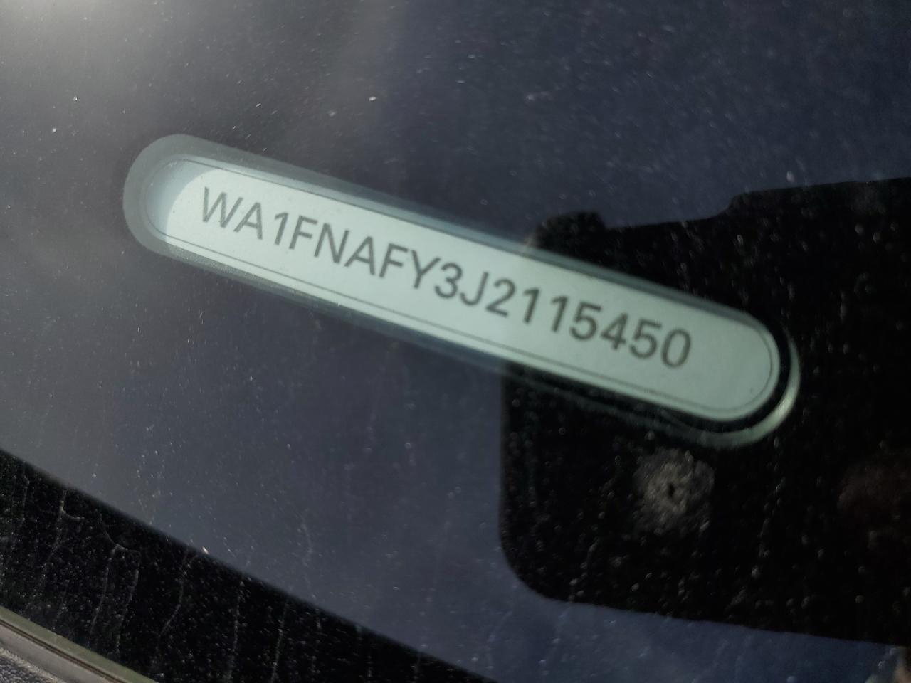 2018 Audi Q5 Technik S-Line VIN: WA1FNAFY3J2115450 Lot: 82150455