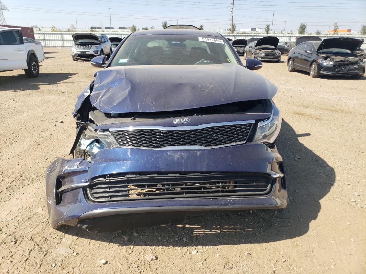 2018 Kia Optima Lx VIN: 5XXGT4L34JG192252 Lot: 81927895