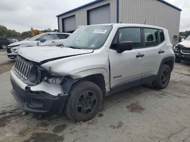 JEEP RENEGADE 2018 Серебристый