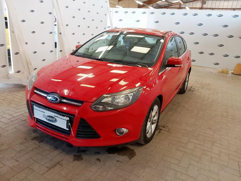2012 FORD FOCUS ZETEC TURBO 1.0 125 ECOBOOST ZETEC 5DR for sale at Copart SANDWICH