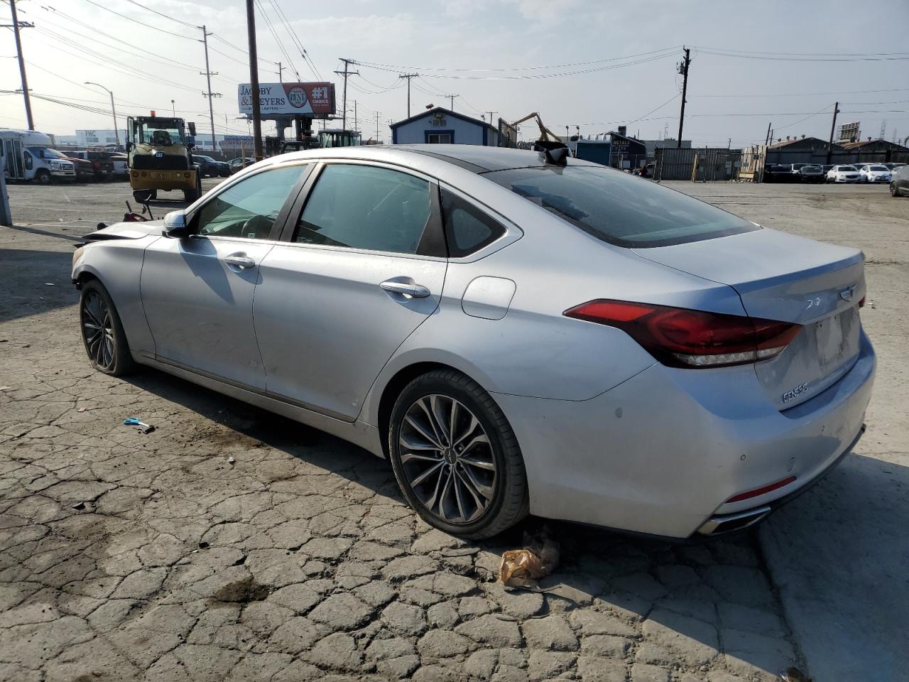 2015 Hyundai Genesis 3.8L silver null gas KMHGN4JE6FU096506 photo #3