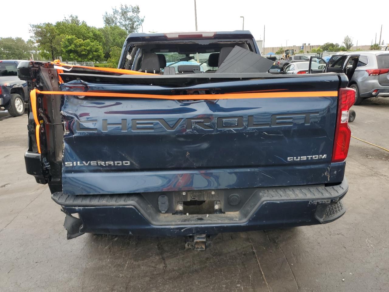 2021 Chevrolet Silverado C1500 Custom VIN: 3GCPWBEK8MG283283 Lot: 72050915