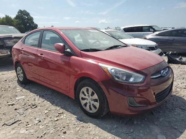  HYUNDAI ACCENT 2017 Красный