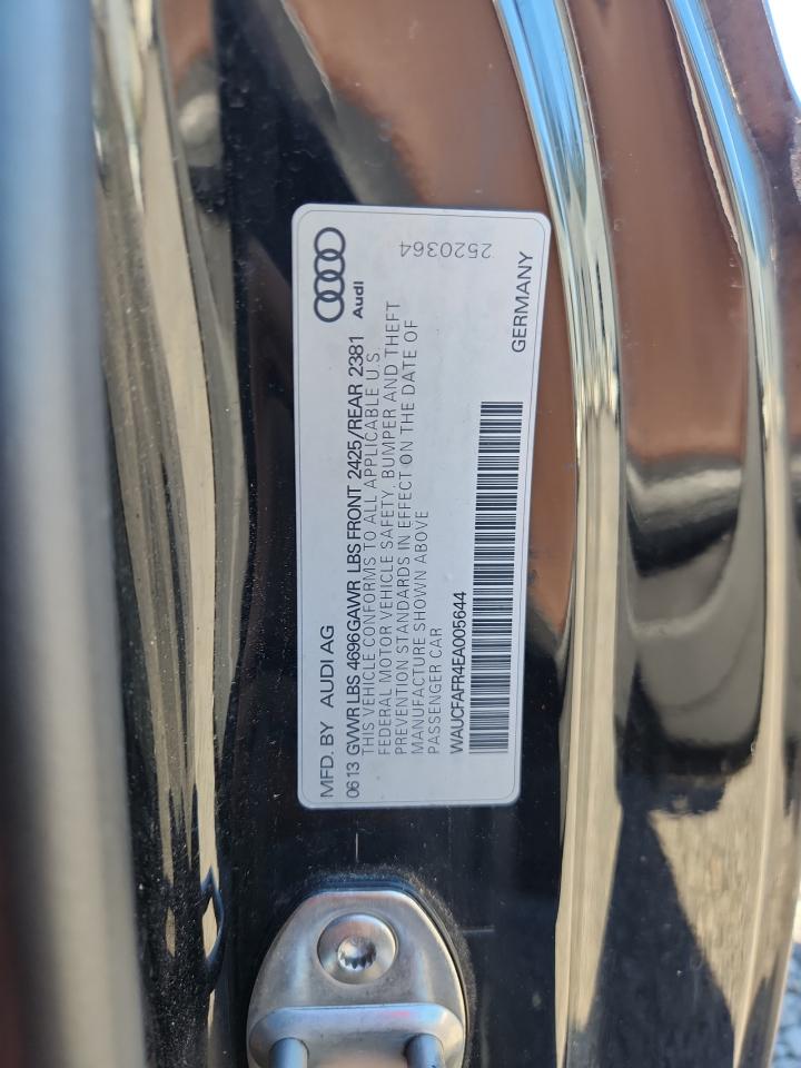 2014 Audi A5 Premium VIN: WAUCFAFR4EA005644 Lot: 80759845