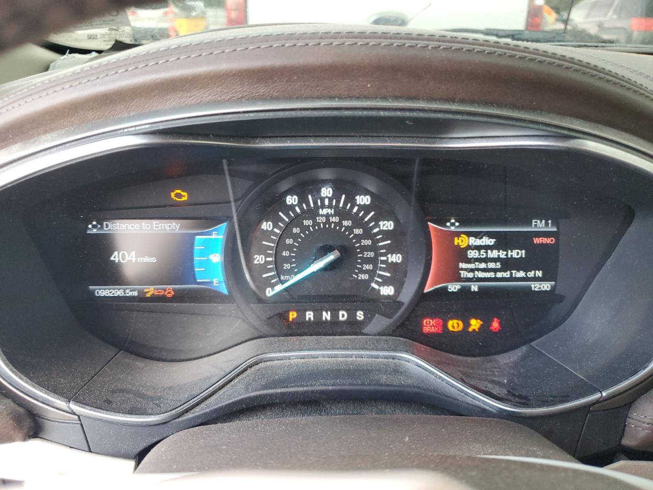 2017 Ford Fusion Titanium VIN: 3FA6P0K96HR169992 Lot: 82069645