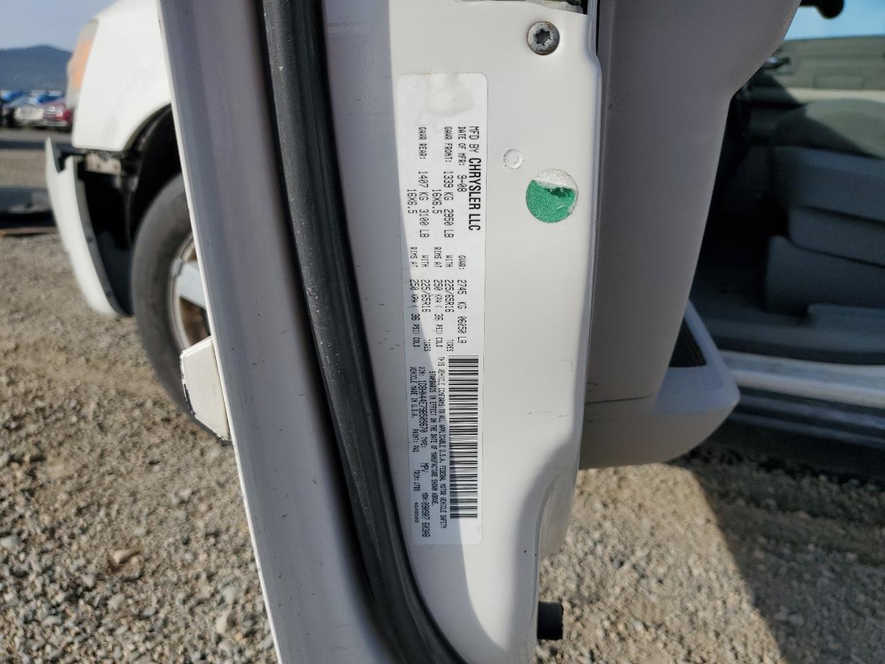 2009 Dodge Grand Caravan Se VIN: 1D8HN44E79B509670 Lot: 81373255