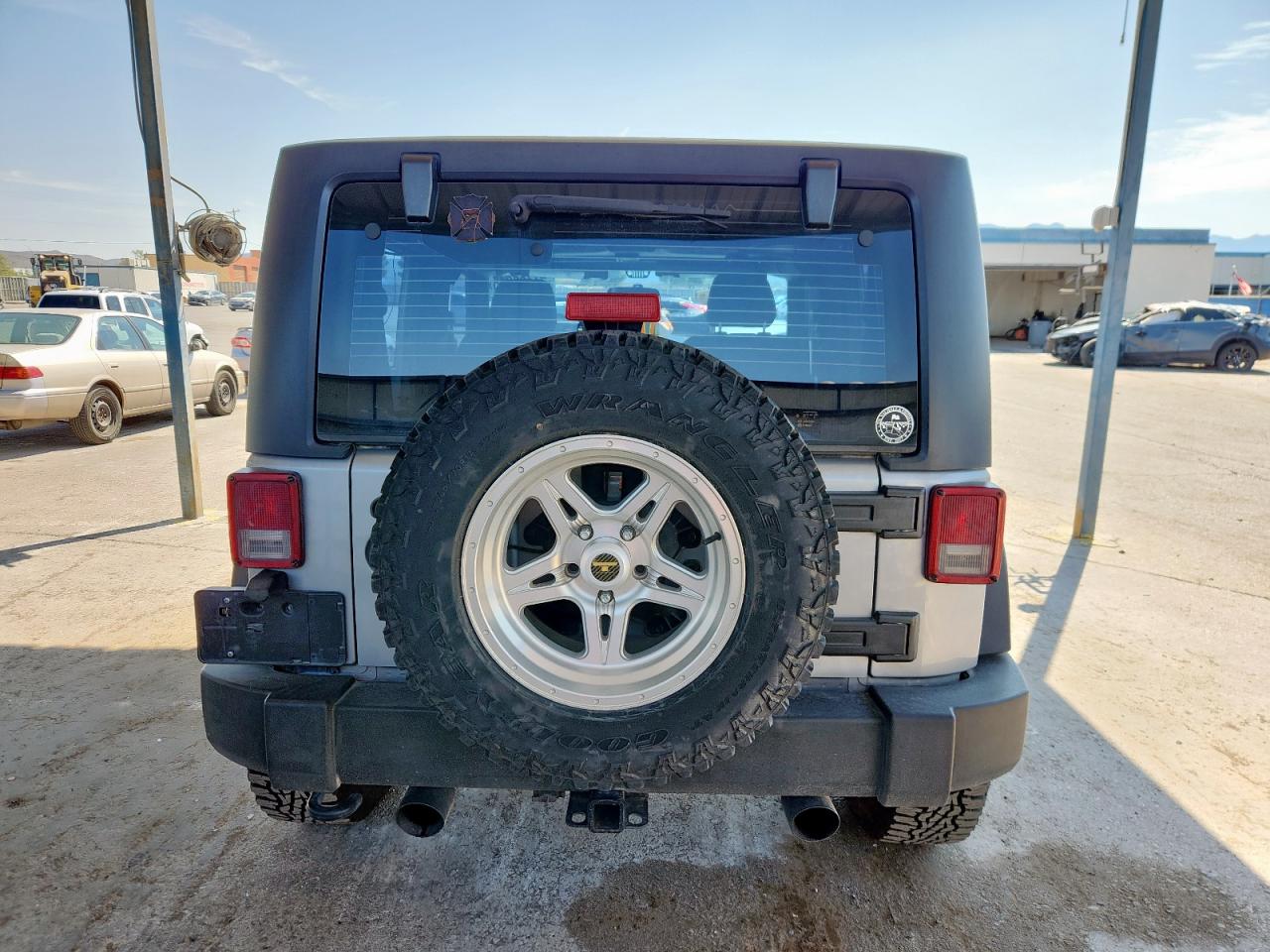 2015 Jeep Wrangler Sport VIN: 1C4AJWAG7FL551632 Lot: 71123845