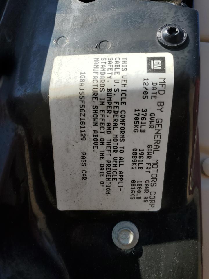 2006 Saturn Ion Level 2 VIN: 1G8AJ55F56Z161129 Lot: 81115605