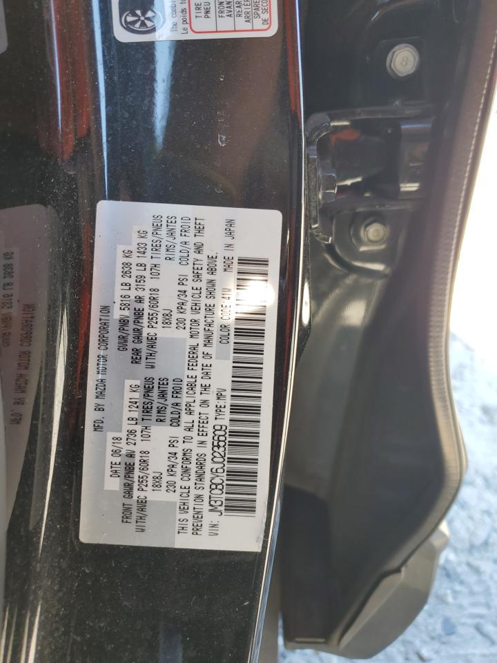 2018 Mazda Cx-9 Touring VIN: JM3TCBCY6J0235609 Lot: 80435775