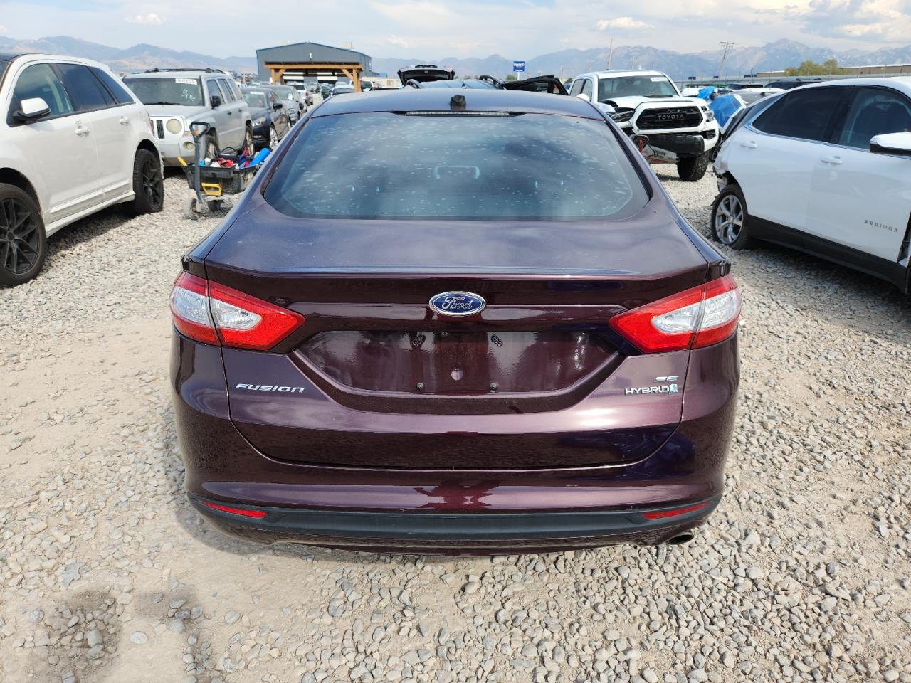 2013 Ford Fusion Se Hybrid VIN: 3FA6P0LUXDR352048 Lot: 71312995