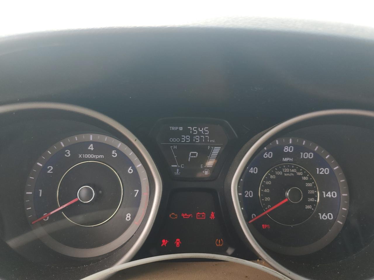 2013 Hyundai Elantra Gls VIN: KMHDH4AE1DU499560 Lot: 80295415