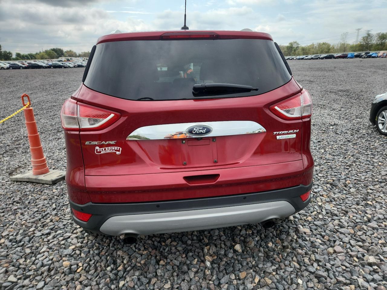 2015 Ford Escape Titanium VIN: 1FMCU0JX4FUC60251 Lot: 82086675
