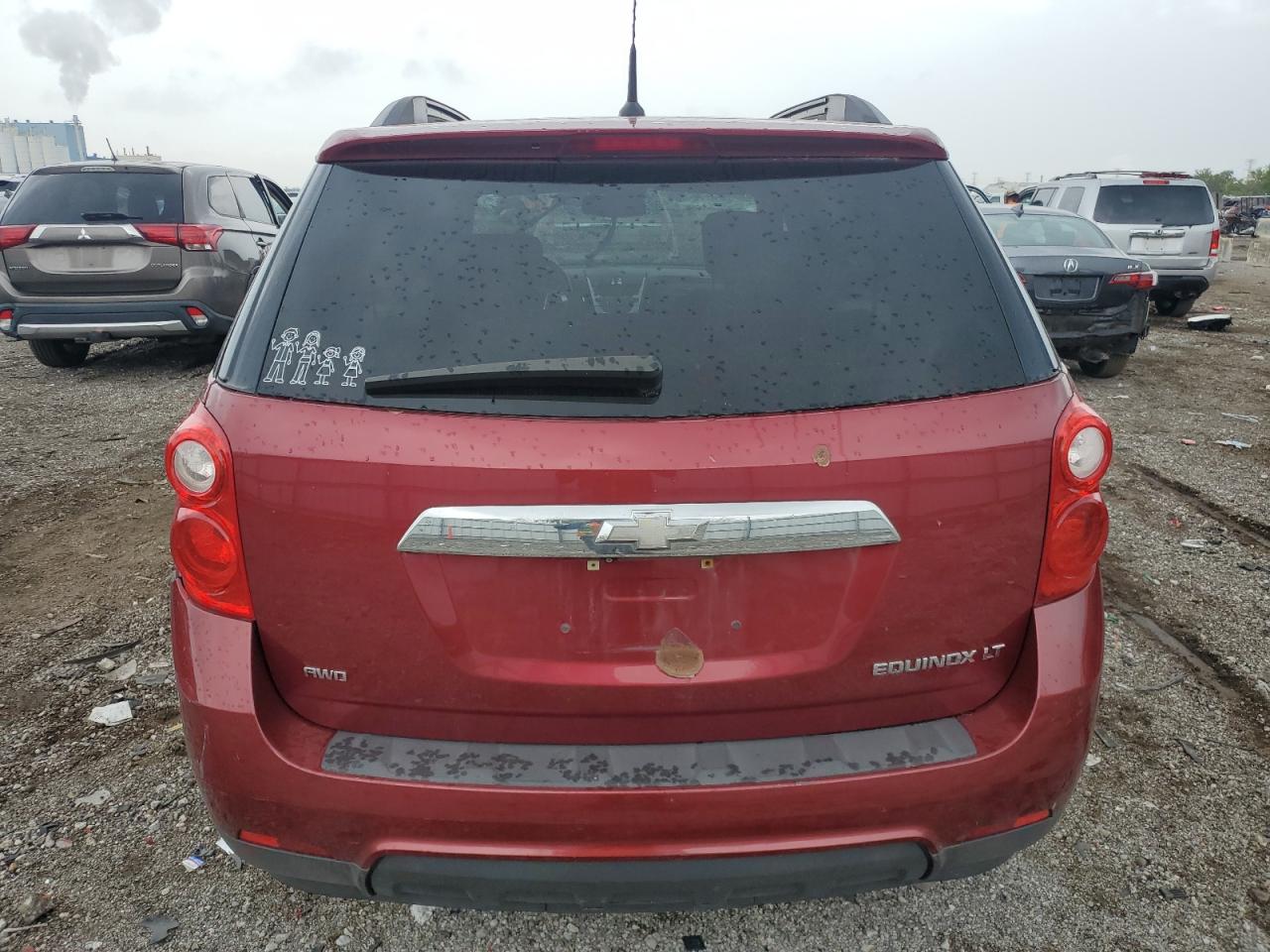 2010 Chevrolet Equinox Lt VIN: 2CNFLEEW6A6318236 Lot: 81703615