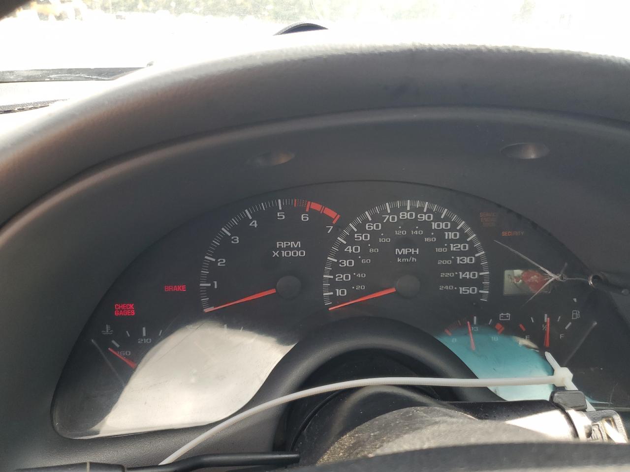 1998 Chevrolet Camaro Z28 VIN: 2G1FP22G6W2122325 Lot: 81606325