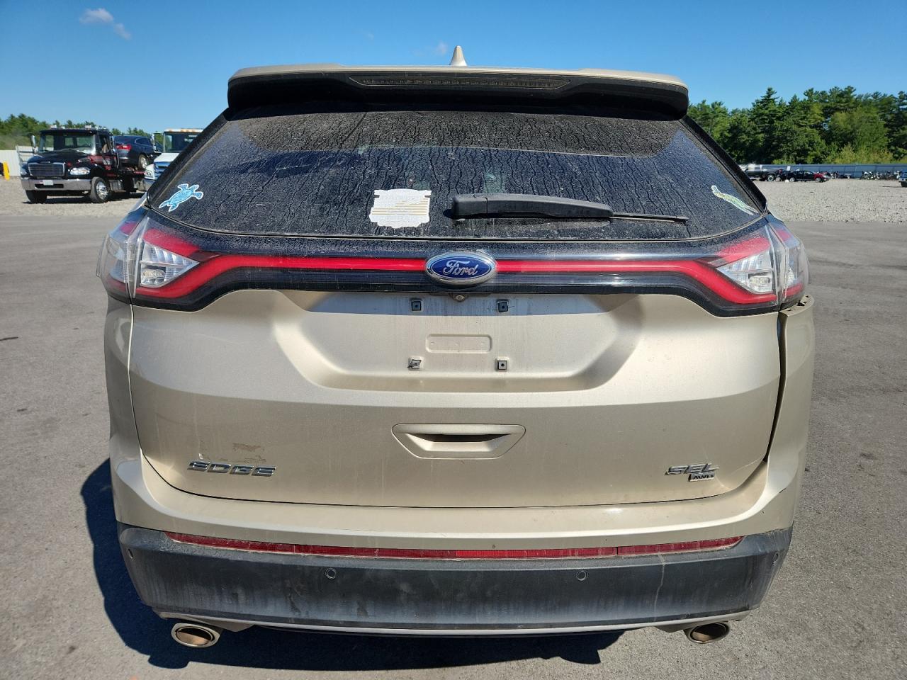 2017 Ford Edge Sel VIN: 2FMPK4J86HBB40290 Lot: 71430155