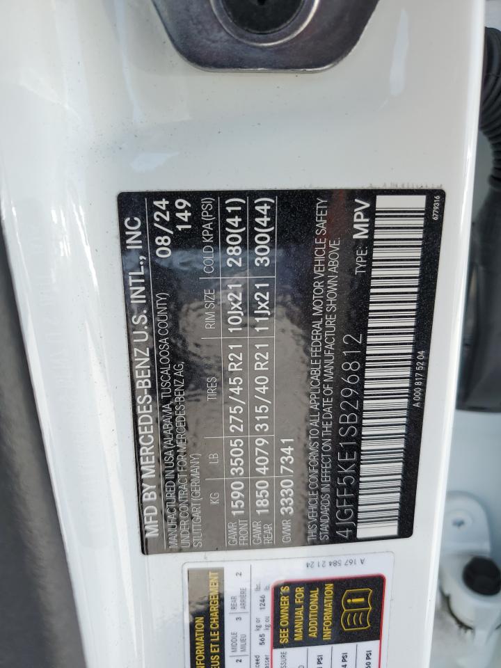 2025 Mercedes-Benz Gls 450 4Matic VIN: 4JGFF5KE1SB296812 Lot: 71668875