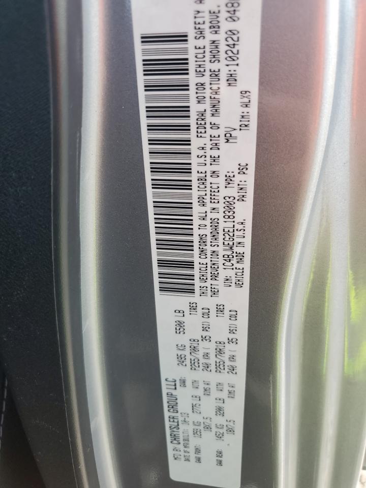 2014 Jeep Wrangler Unlimited Sahara VIN: 1C4BJWEG2EL183003 Lot: 81305845