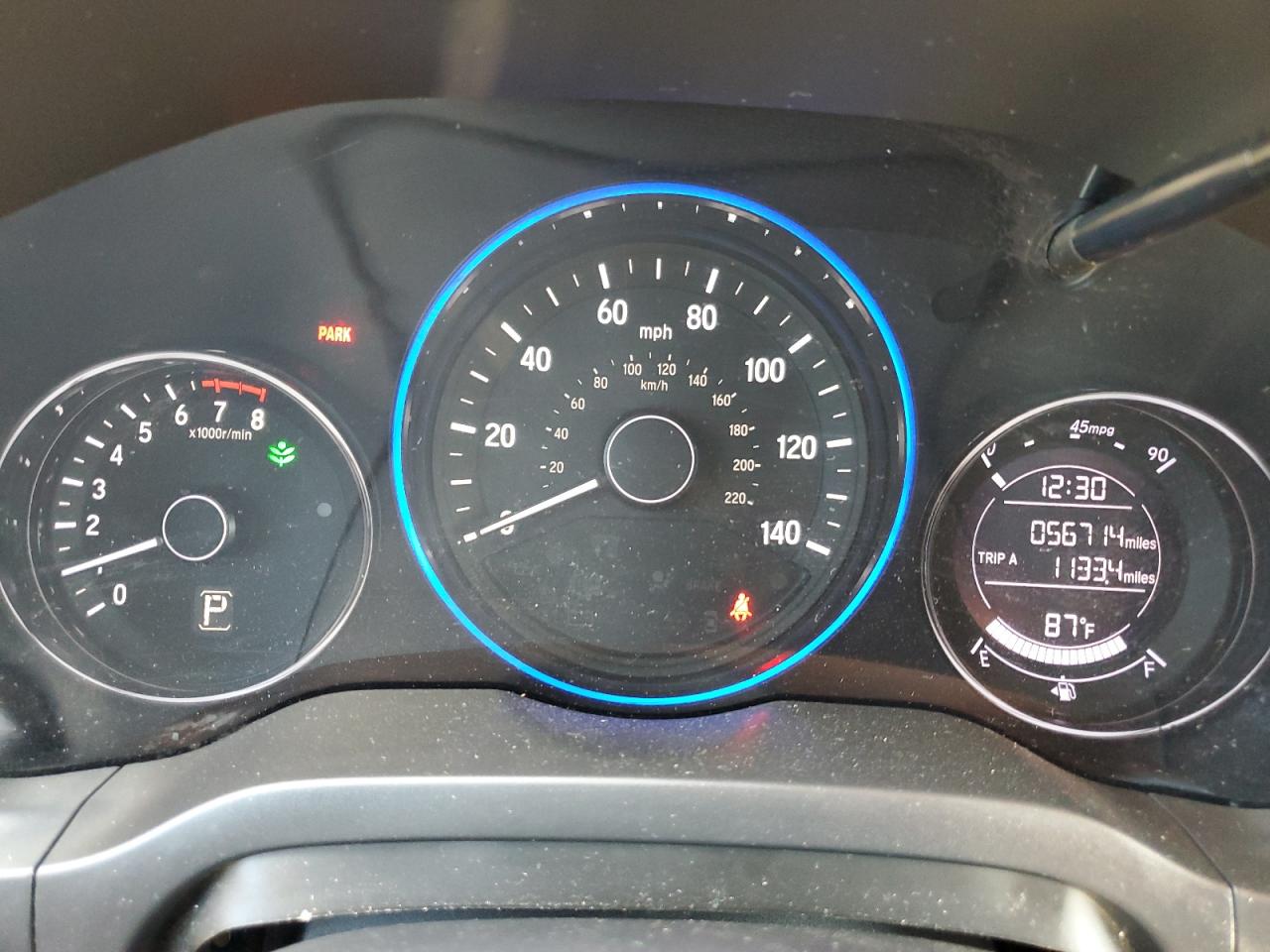 2020 Honda Hr-V Lx VIN: 3CZRU5H38LM707317 Lot: 81857085