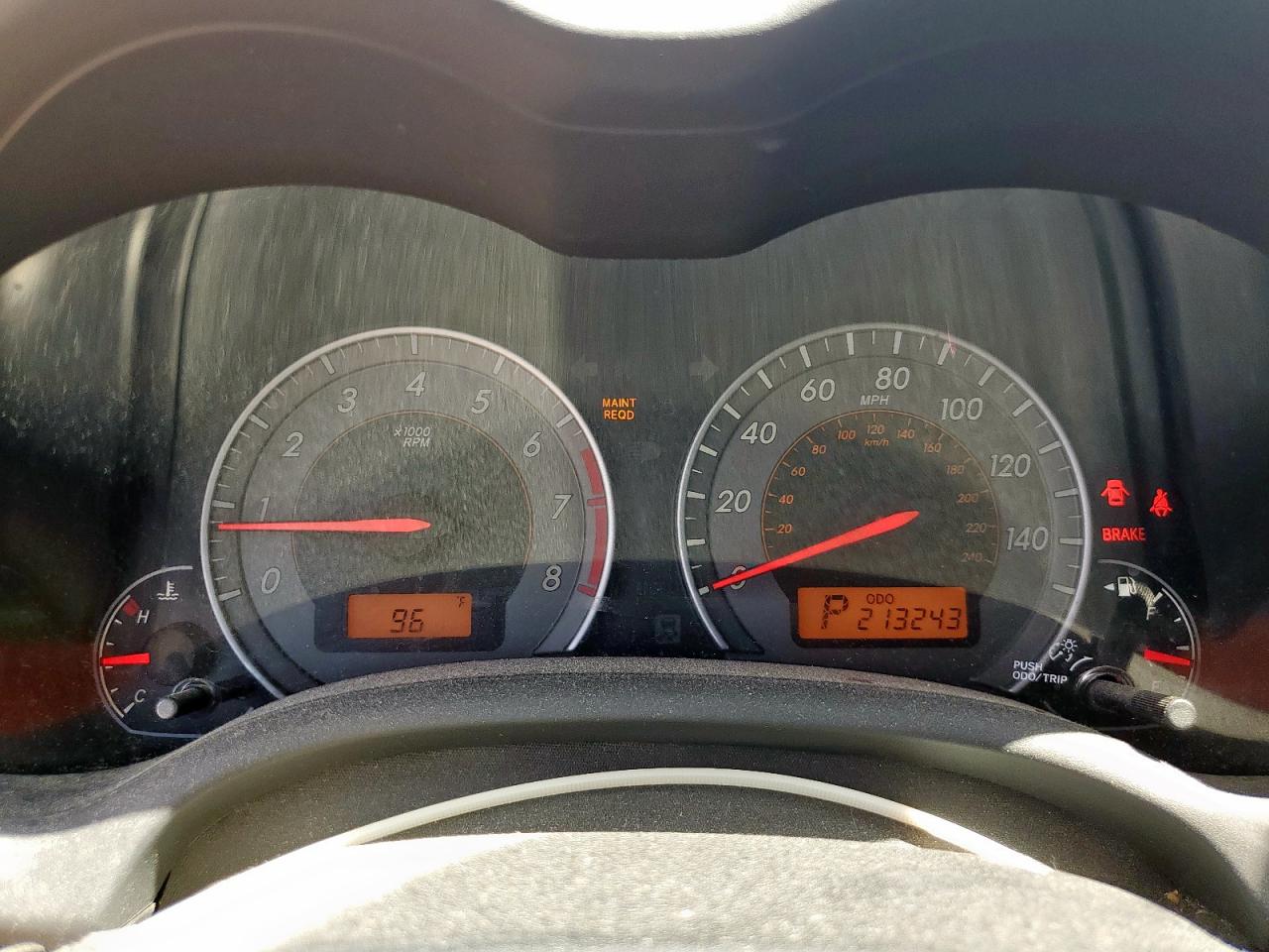 2010 Toyota Corolla Base VIN: 2T1BU4EE7AC535309 Lot: 80553995