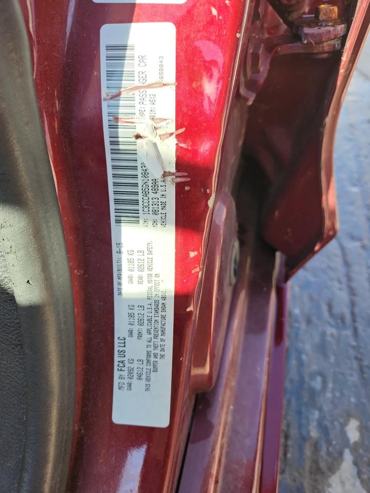 2016 Chrysler 200 Limited VIN: 1C3CCCAB5GN108430 Lot: 81969285