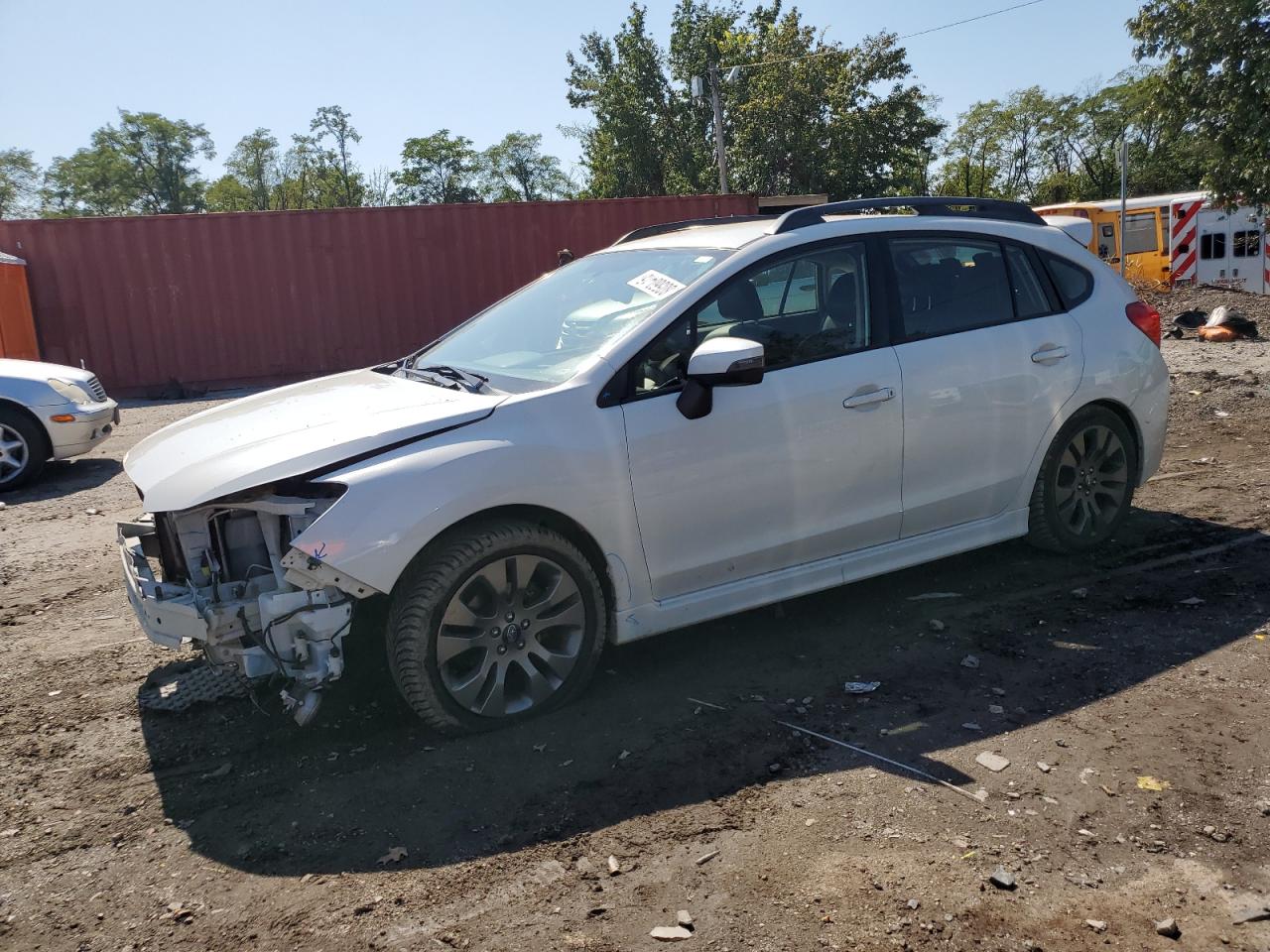 SUBARU IMPREZA 2015. Lot# 80560415. VIN JF1GPAV68F8233203. Photo 1