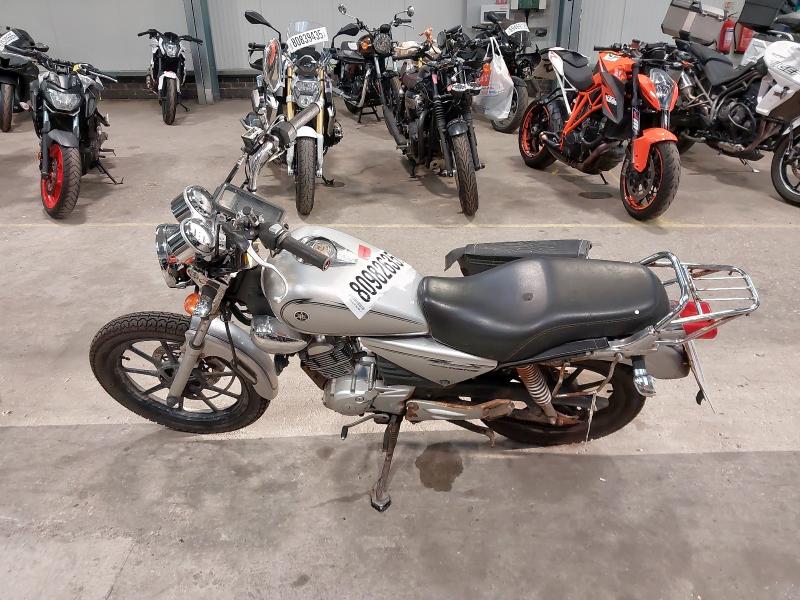 2014 YAMAHA YBR 125 CUSTOM  for sale at Copart NEWBURY