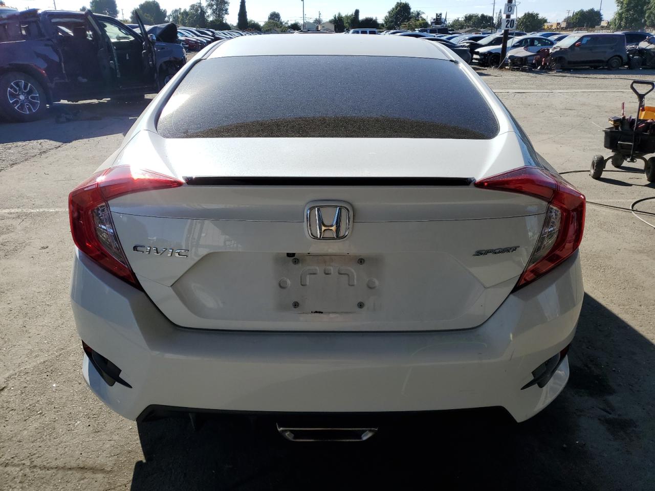 2020 Honda Civic Sport VIN: 2HGFC2F80LH568938 Lot: 81782525