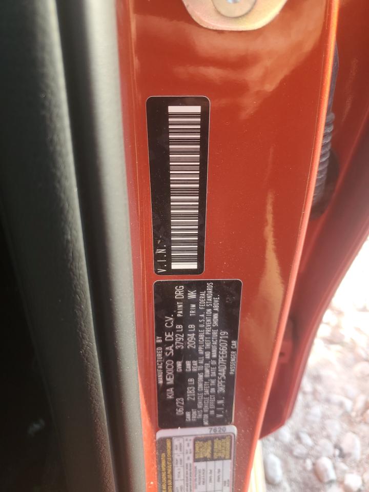 2023 Kia Forte Gt Line VIN: 3KPF54AD7PE660719 Lot: 81087885