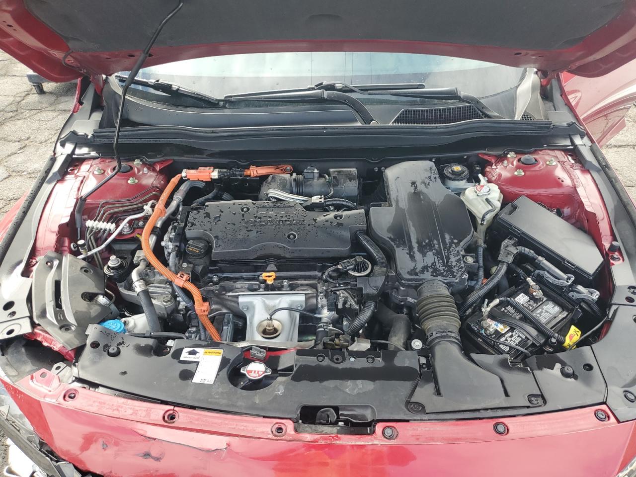 2022 Honda Accord Hybrid Sport VIN: 1HGCV3F24NA004452 Lot: 81336335