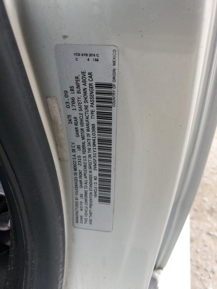 2009 Volkswagen New Beetle Blush Edition VIN: 3VWSF31Y19M410388 Lot: 71684645