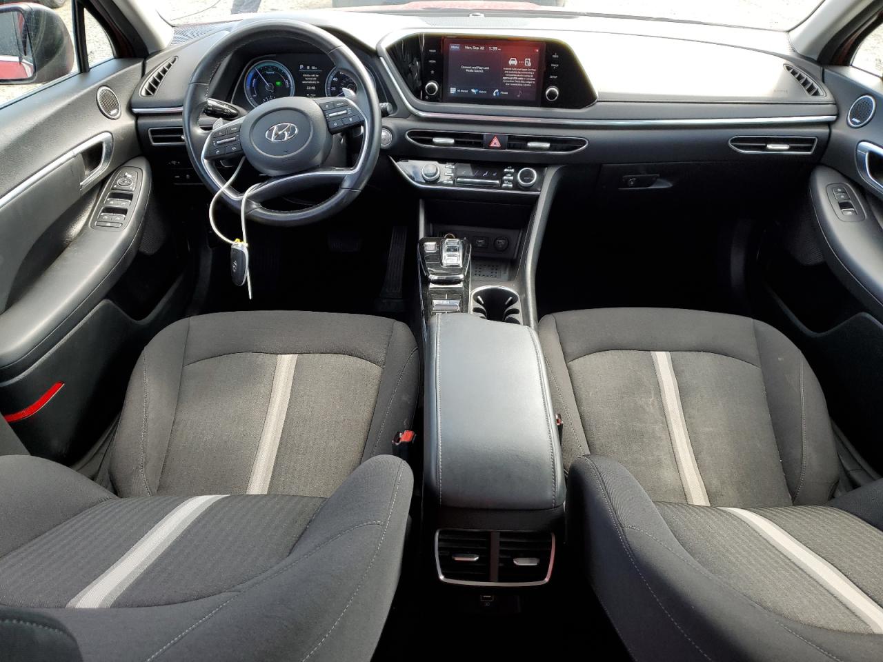 2021 Hyundai Sonata Hybrid VIN: KMHL34JJXMA018858 Lot: 81734905