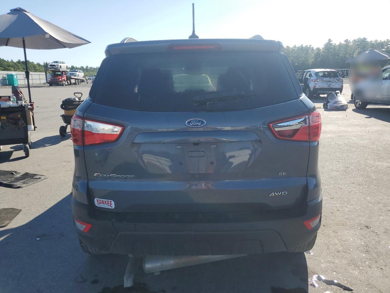 2022 Ford Ecosport Se VIN: MAJ6S3GL8NC468351 Lot: 71886475