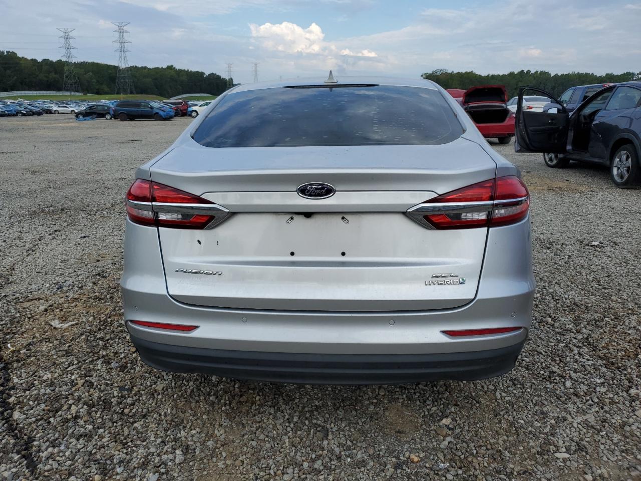 2019 Ford Fusion Sel VIN: 3FA6P0MU8KR185698 Lot: 71156995