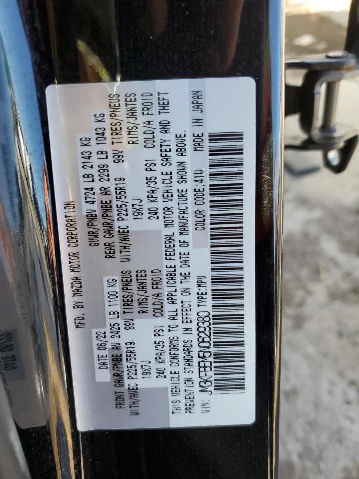 2022 Mazda Cx-5 Premium Plus VIN: JM3KFBEM5N0629380 Lot: 84424085